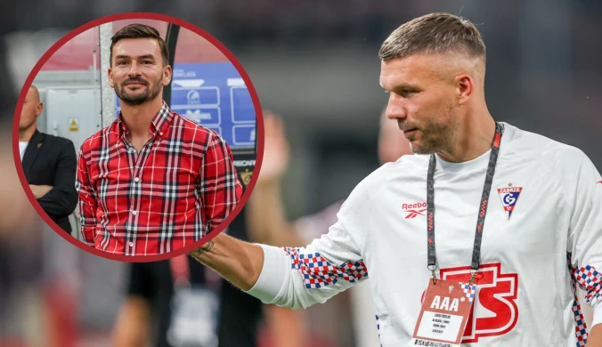 Podolski jednym zdaniem skomentował odpadnięcie Górnika. Trener ujawnia