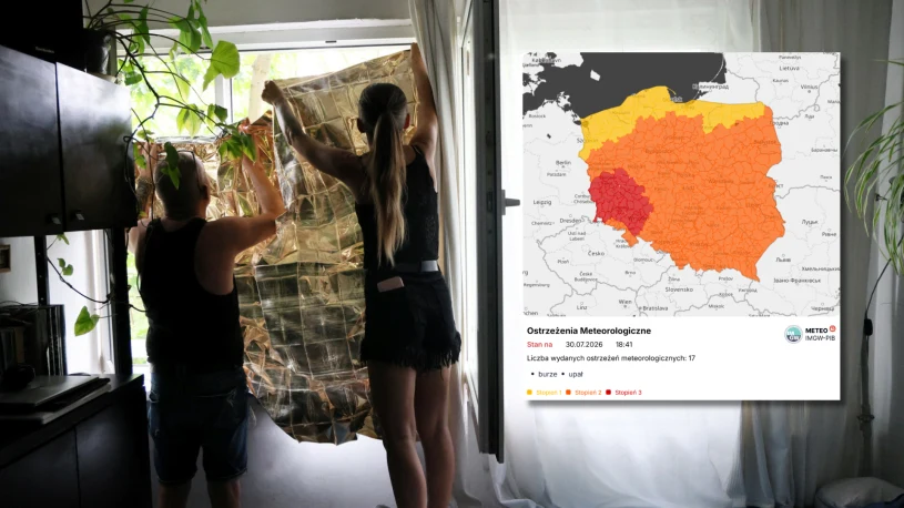 Cała Polska w alertach IMGW. Pogoda załamie się po południu