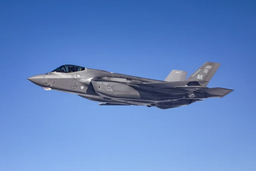 Katastrofa myśliwca F-35 na bazie wojskowej w Kalifornii
