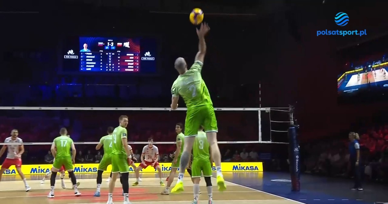 Polska w finale Ligi Narodów. Zagrywka kluczem do zwycięstwa nad Słowenią [WIDEO]