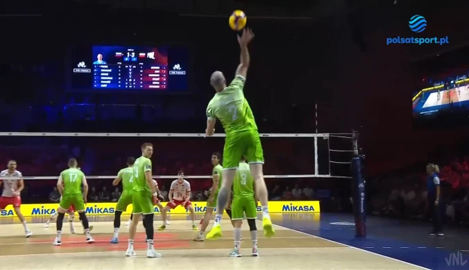 Polska w finale Ligi Narodów. Zagrywka kluczem do zwycięstwa nad Słowenią [WIDEO]