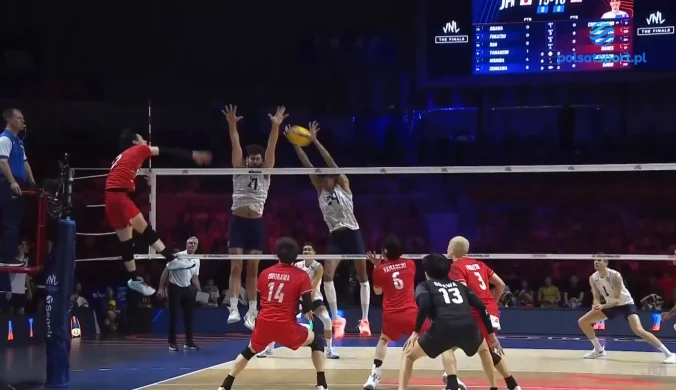 Polska zagra z USA w finale Ligi Narodów. Najlepsze akcje półfinału [WIDEO]