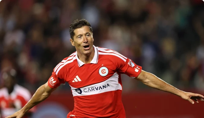 Kapitalny występ Roberta Lewandowskiego. Dublet Polaka i wyczekiwany triumf Chicago Fire