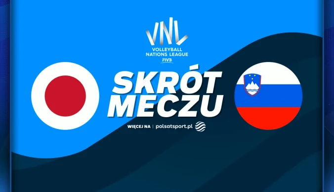 Historyczny sukces Słowenii. Pokonali Japonię w meczu o brąz Ligi Narodów [WIDEO]