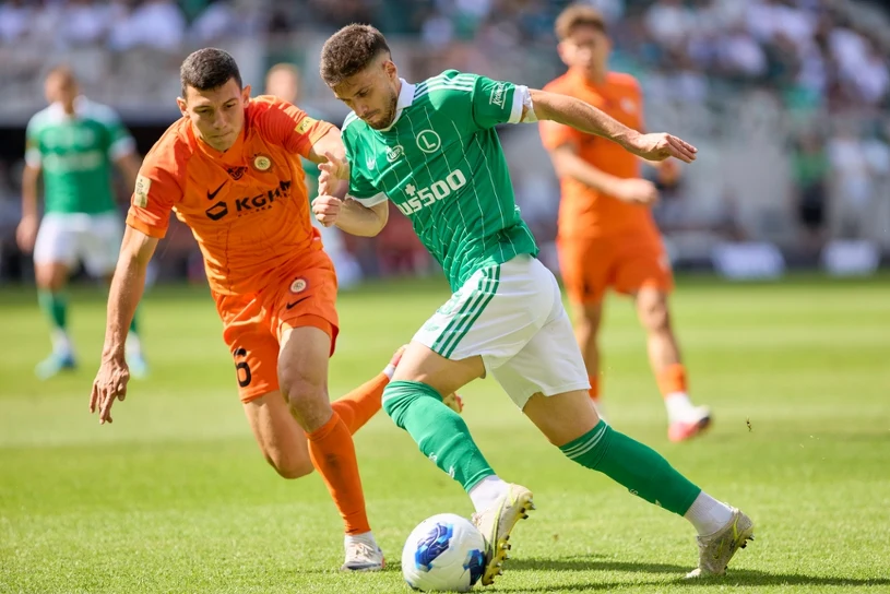 Legia starła się z Zagłębiem Lubin. Cztery gole w Warszawie, jest nowy lider