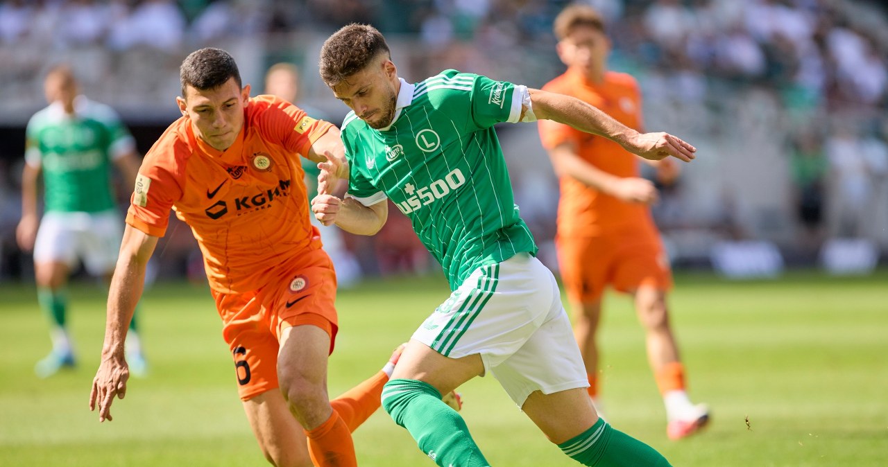 Legia starła się z Zagłębiem Lubin. Cztery gole w Warszawie, jest nowy lider