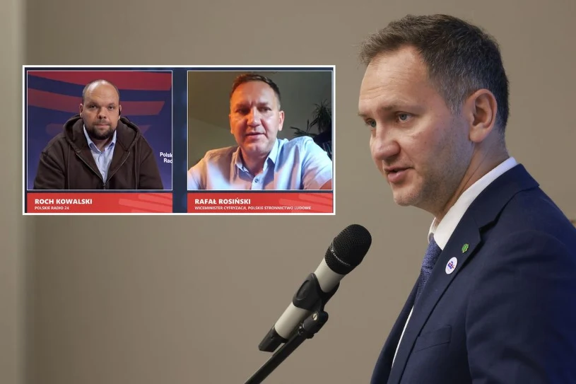 Spięcie w rozmowie na żywo. "To nie jest prawda, panie ministrze"