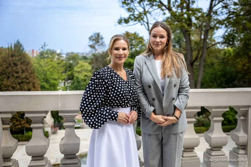 Alicja Bachleda-Curuś wróciła na salony. Spotkała się z Martą Nawrocką