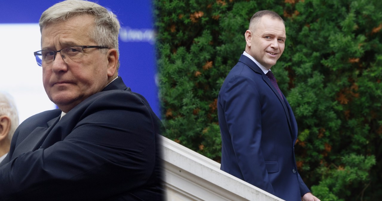 Komorowski w mocnych słowach o ruchu Nawrockiego. "Grubo przesadził"