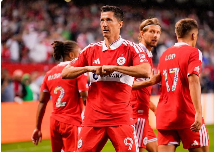 Lewandowski bohaterem Chicago. Dwa gole, Amerykanie potwierdzają awans