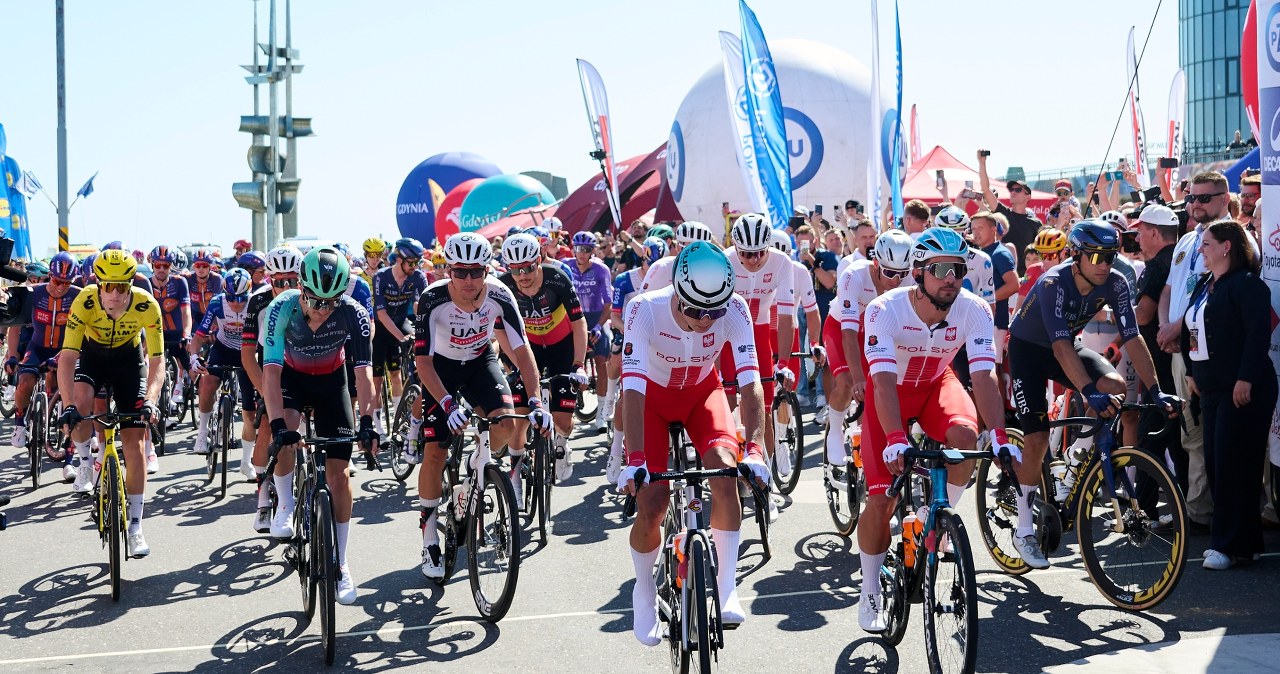 Dublet Włocha w Tour de Pologne. Polak w niebieskiej koszulce