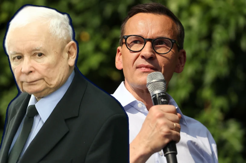 Kaczyński atakuje Morawieckiego. "Jest w jakimś dziwnym stanie"