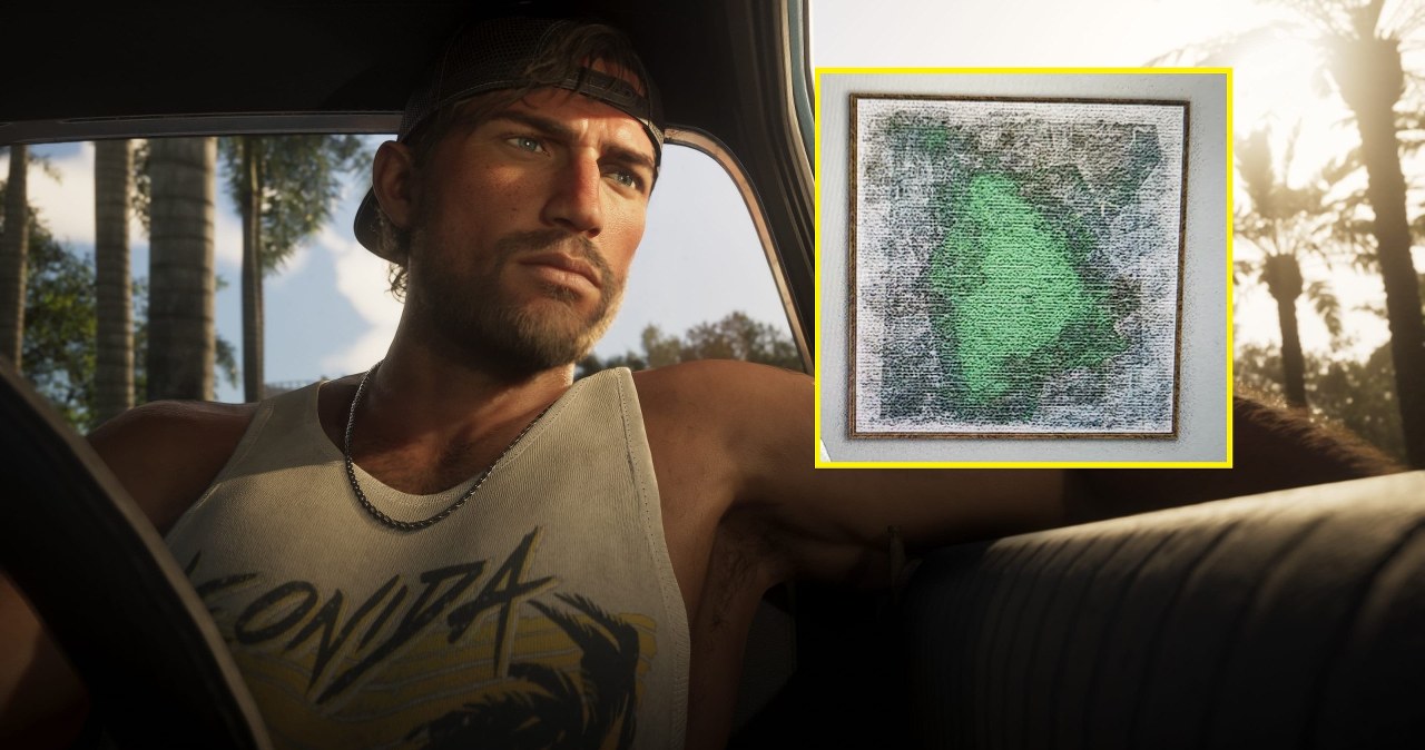 Mapa GTA 6 znaleziona w GTA 5. Kolejny obraz ukrywa kształt Leonidy