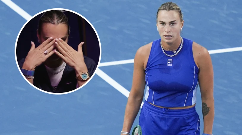 Sabalenka zdobyła się na wyznanie. Potem ukryła twarz w dłoniach