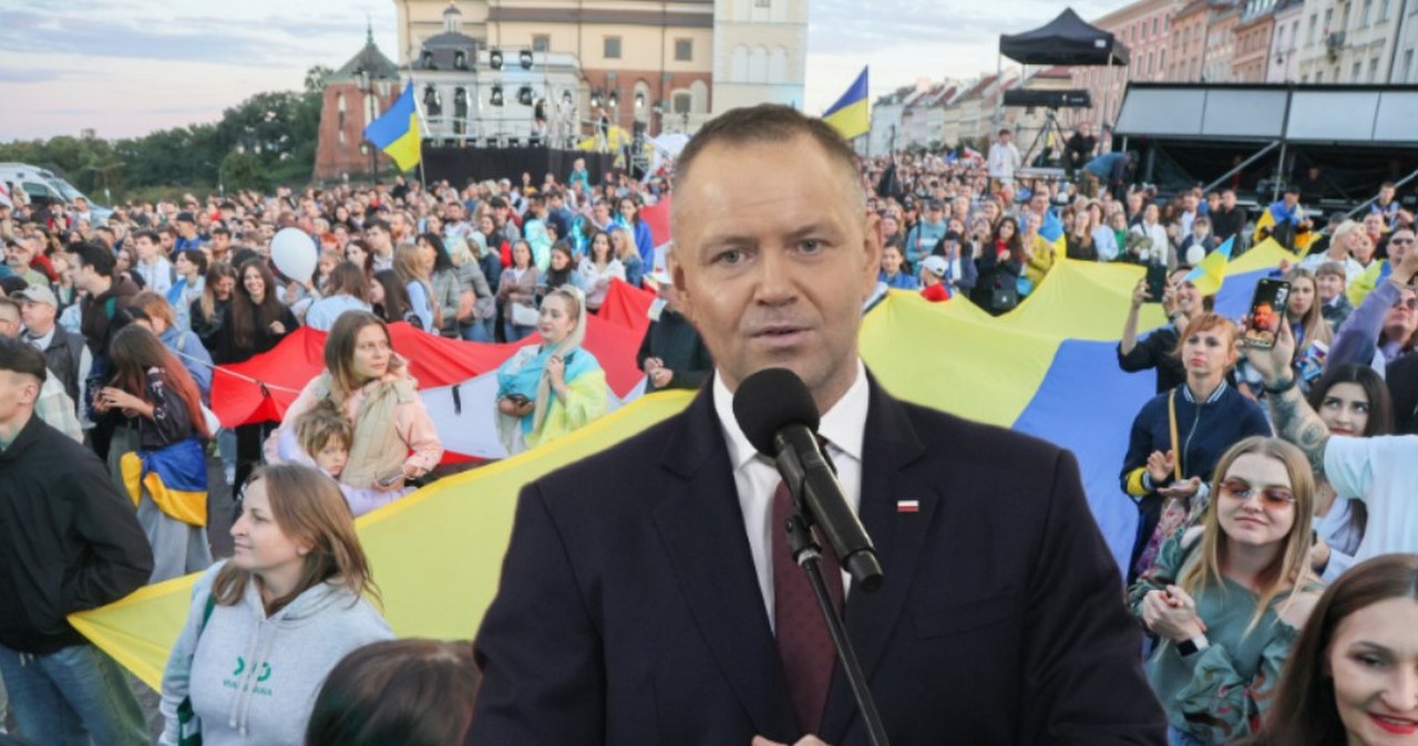 Niemiecka prasa o nastawieniu Polaków do Ukraińców. Wskazują na Nawrockiego