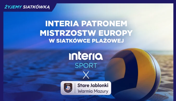 Interia patronem Mistrzostw Europy w siatkówce plażowej kobiet i mężczyzn
