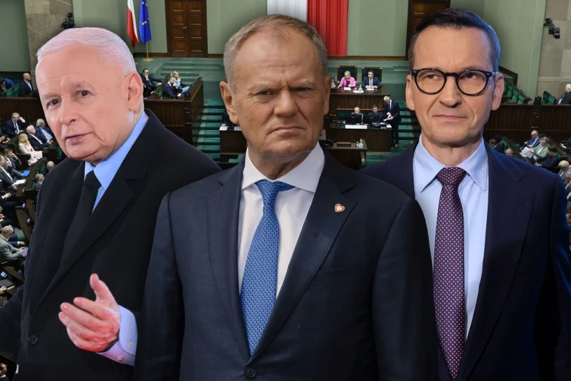 Nowy sondaż. Sześć partii w Sejmie, PiS z największą stratą