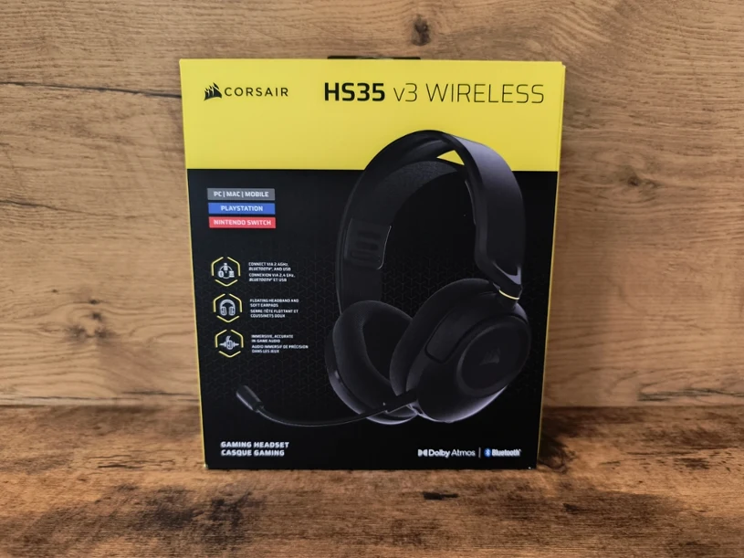 Corsair HS35 v3 Wireless. Lekkie i wszechstronne słuchawki dla graczy