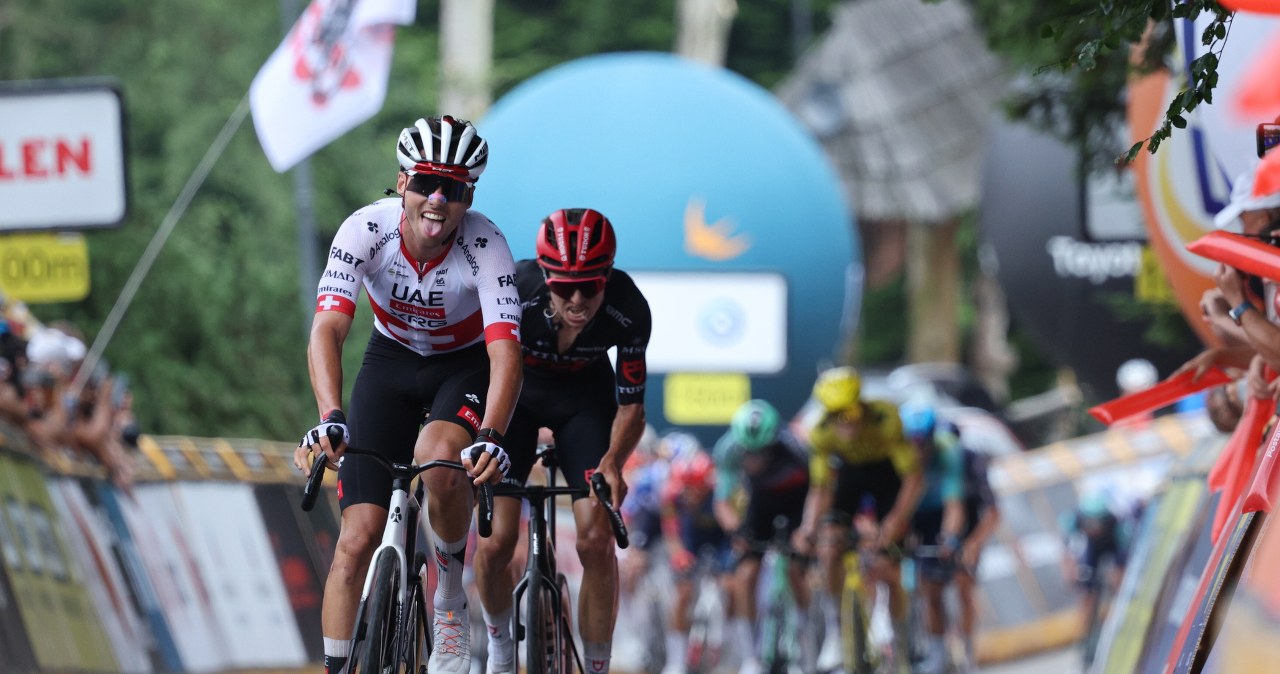 Epicki bój tuż przed metą V etapu Tour de Pologne. W tle dramat Polaka