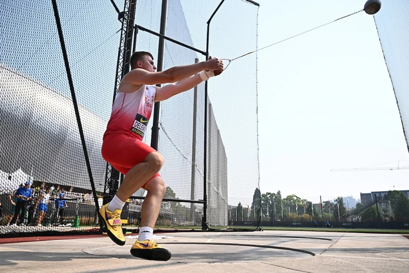 Jan Delewski zdobył medal MŚ juniorów w rzucie młotem w Oregonie