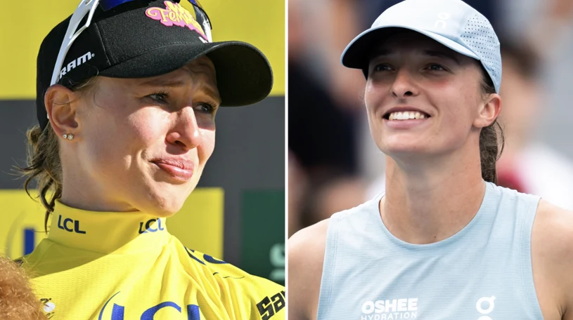 Niewiadoma-Phinney leads Tour de France; Świątek congratulates her