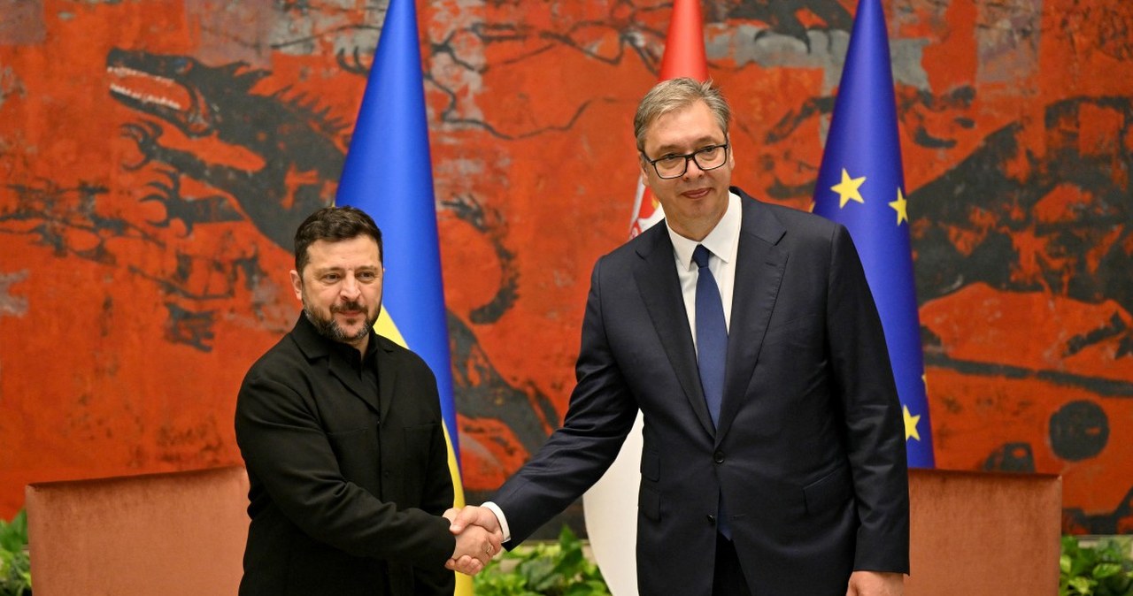"Jak policzek dla Rosjan". Wołodymyr Zełenski z pierwszą taką wizytą