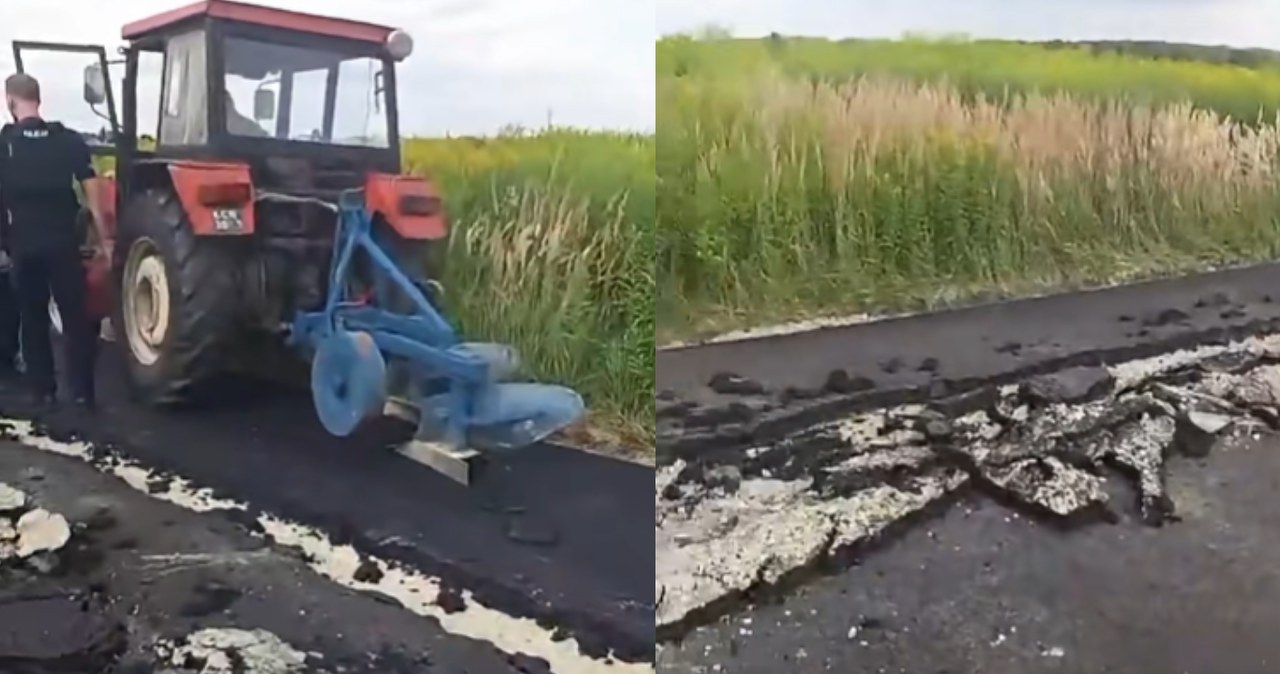 Gliwice. Rolnik zaorał nową nawierzchnię. Nowe informacje Gliwice. Rolnik zaorał nową nawierzchnię. Nowe informacje
