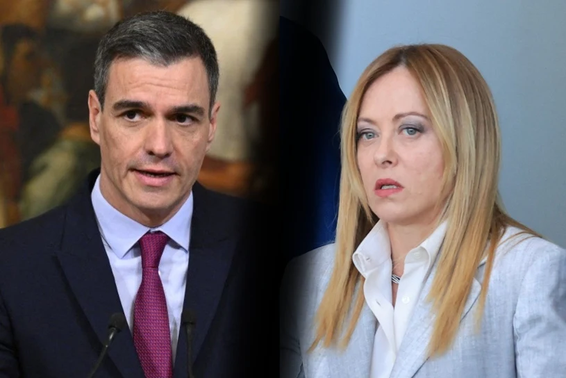 Sanchez i Meloni wymieniają się "ciosami". Kryzys obnażył słaby punkt UE