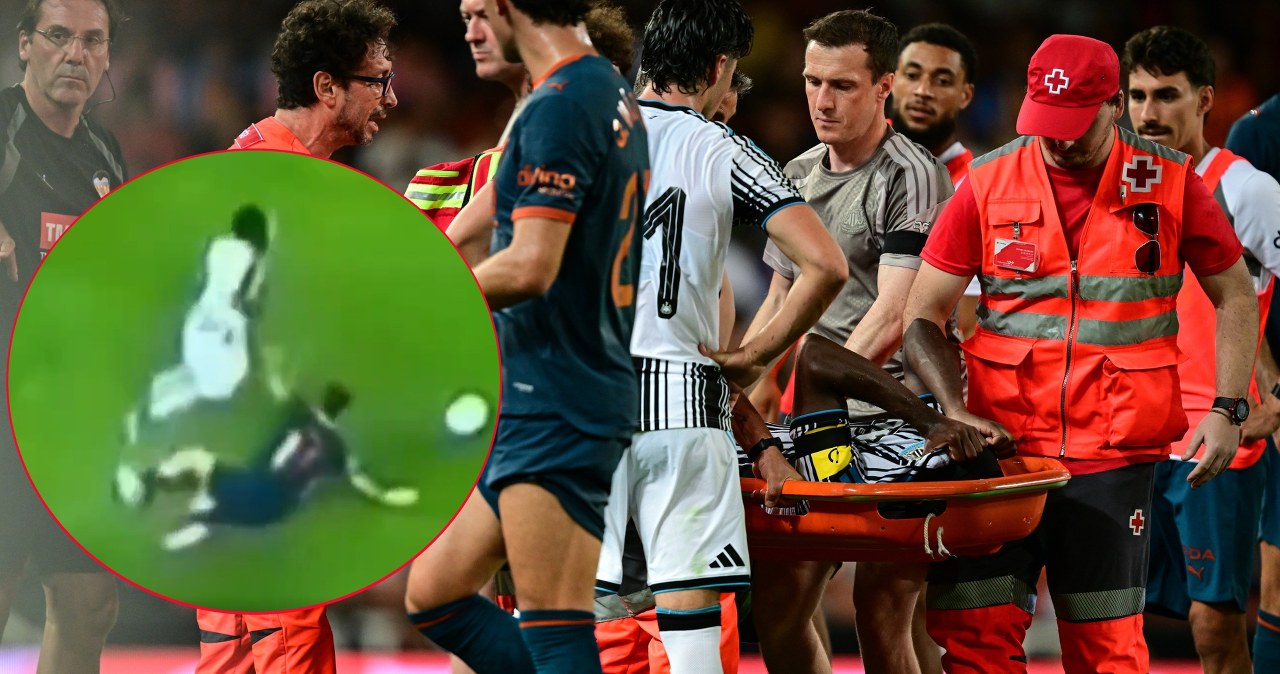 Strzelił gola Polakom, teraz padł ofiarą brutalnego faulu. Czerwona kartka