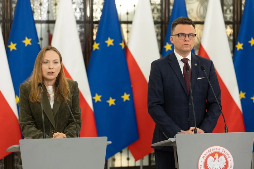 Pełczyńska-Nałęcz reaguje na doniesienia o Hołowni. "Sezon ogórkowy"