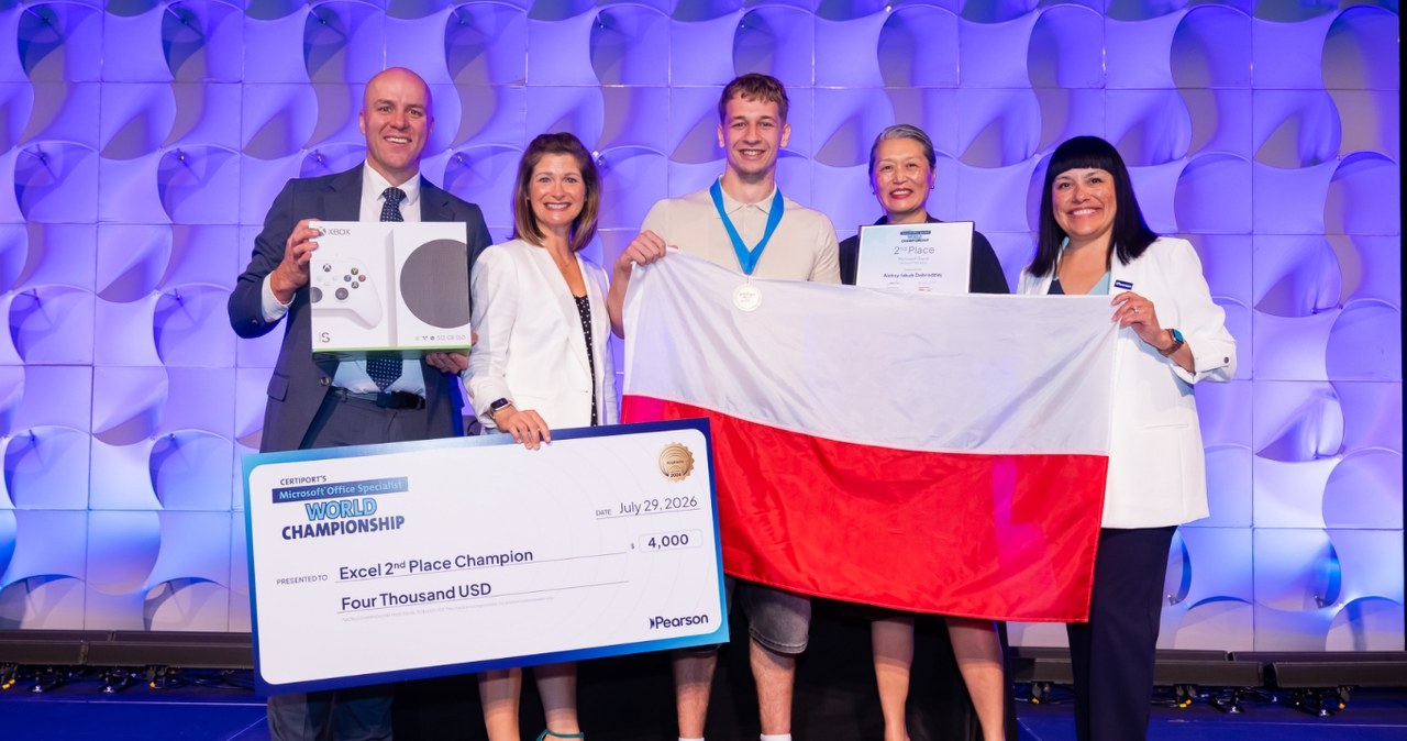 Polak wicemistrzem świata w Microsoft Excel 2026. Zdobył historyczny medal!