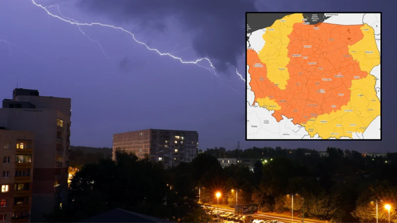 IMGW: upały do 33°C i burze z gradem w niemal całym kraju