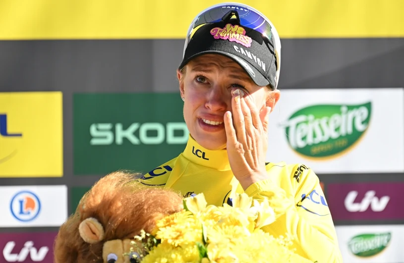 Niewiadoma's Tour de France Femmes prize is 8 times less than the men's equivalent