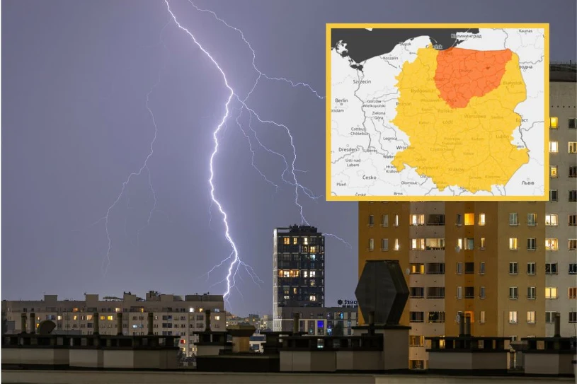 Nadchodzą niebezpieczne burze. Alerty dla kilku województw
