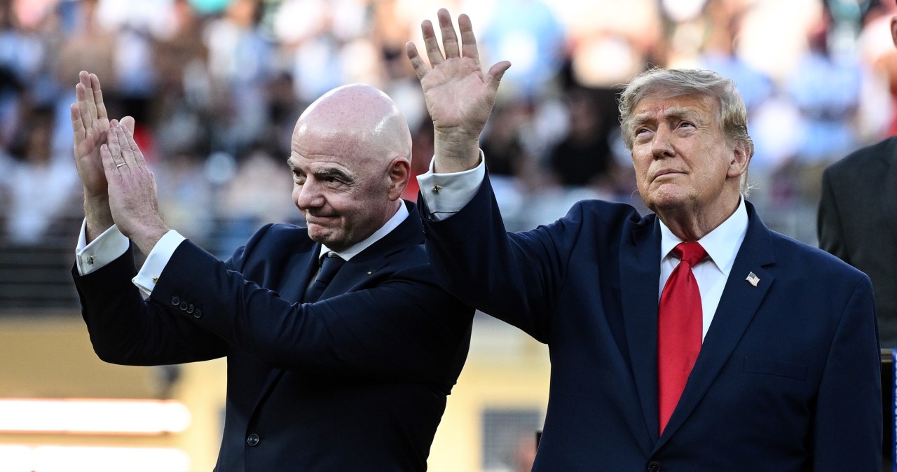Infantino na krawędzi, do akcji wkroczył Trump. Stanowczy apel prezydenta