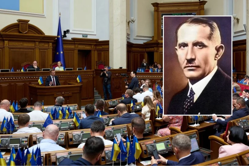 Ekshumacja przywódcy OUN. Zełenski: Zostanie pochowany w panteonie