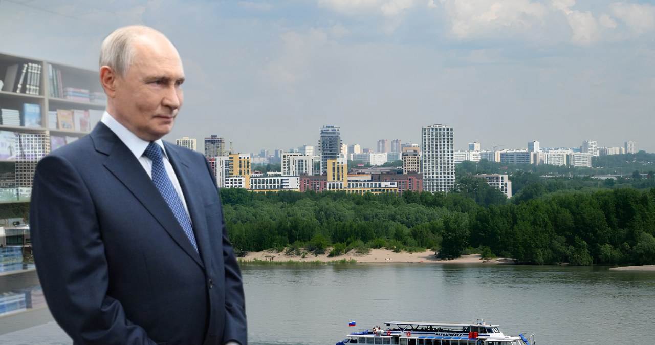 Tak Nowosybirsk szykował się na wizytę Władimira Putina. „W trzy dni” Tak Nowosybirsk szykował się na wizytę Władimira Putina. „W trzy dni”