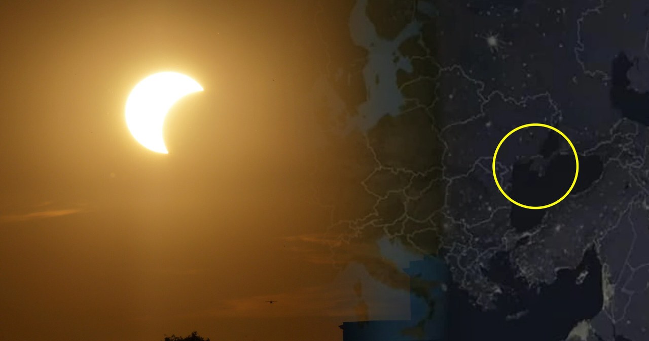 Zaćmienie słońca. NASA z mapą z Ukrainy bez Krymu. Rosja zaciera ręce Zaćmienie słońca. NASA z mapą z Ukrainy bez Krymu. Rosja zaciera ręce