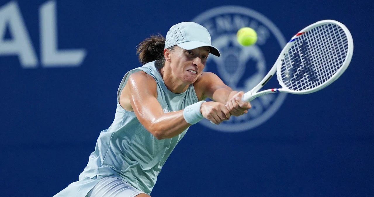 Iga Świątek - Maria Sakkari w III rundzie WTA 1000 Cincinnati. Relacja na żywo