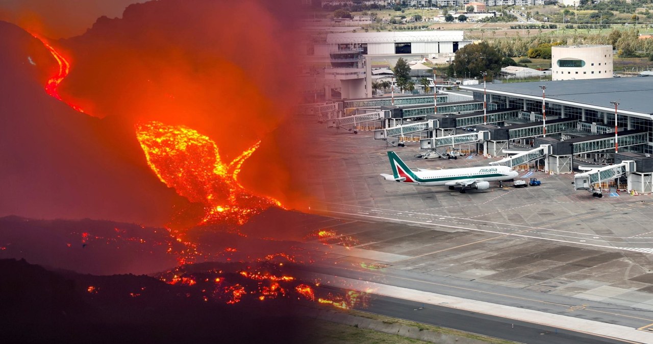 Etna nie odpuszcza. Paraliż w Katanii, koszmar dziesiątek tysięcy turystów