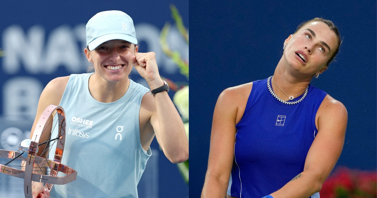 Sabalenka wyprzedzona. Iga Świątek świętuje awans w zestawieniu WTA 1000
