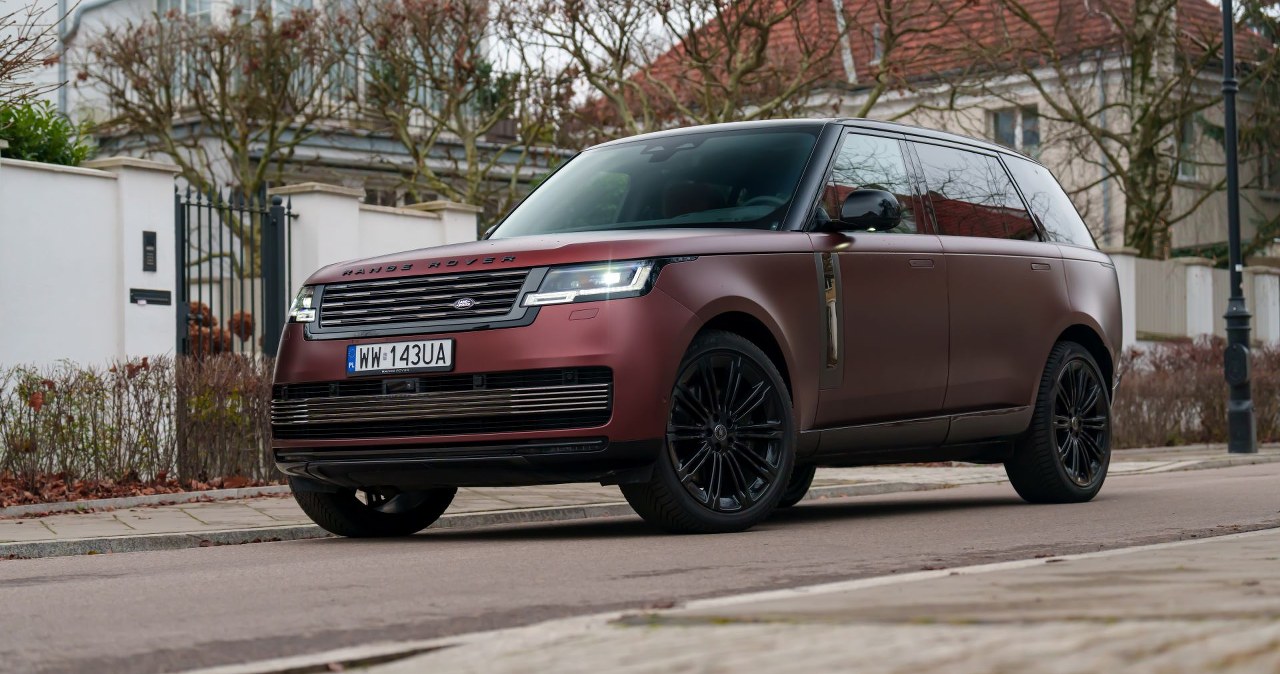 Range Rover SV to TGV na kołach. 2,8 tony, 4,6 s do setki