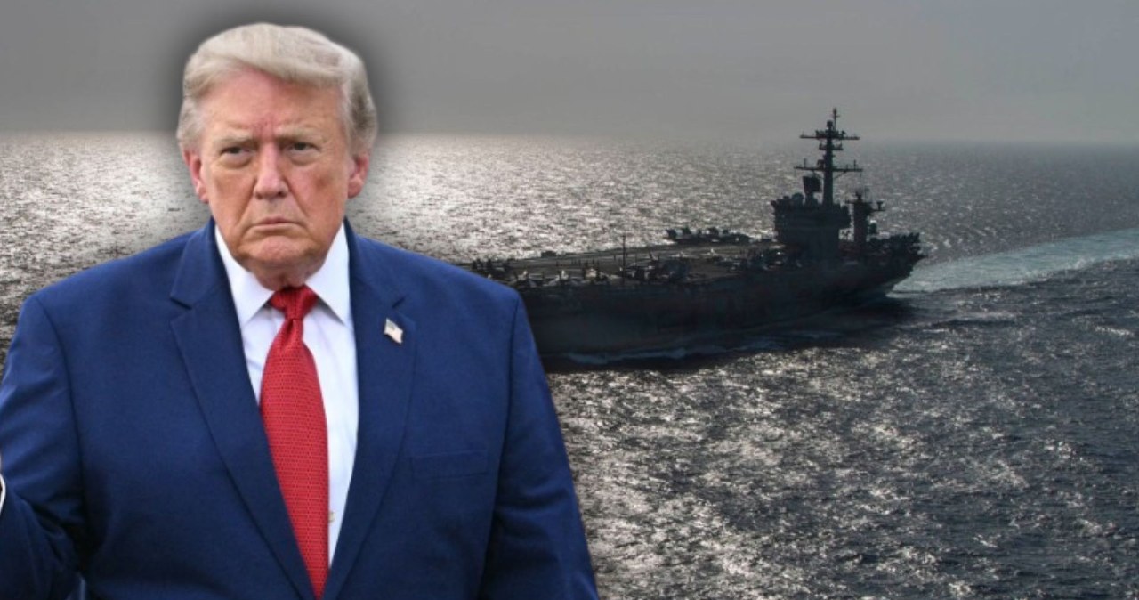 Media o koszmarze na lotniskowcu USA. Trump reaguje i ogłasza