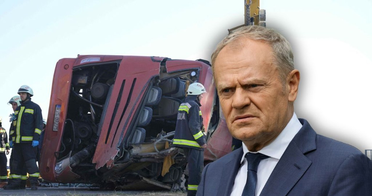 Węgry. Wypadek autokaru. Tusk ogłasza, wysyłają samolot specjalny Węgry. Wypadek autokaru. Tusk ogłasza, wysyłają samolot specjalny