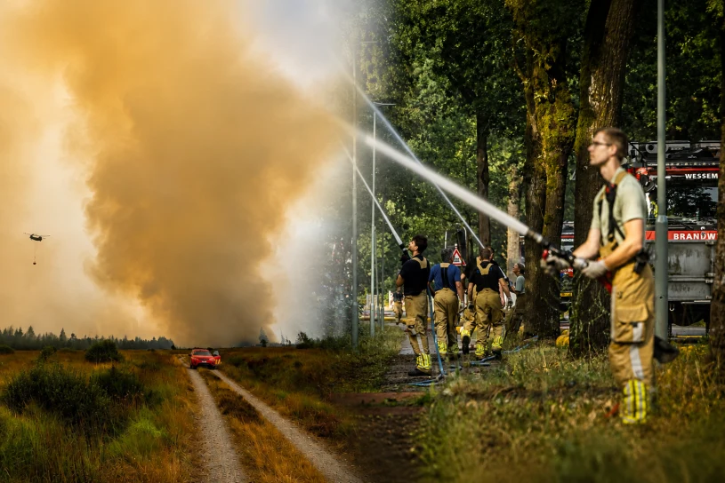 Największy pożar w Belgii od ponad wieku. Zarządzono ewakuację