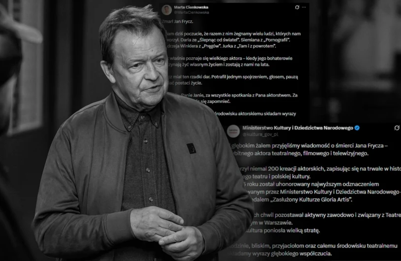 Politycy żegnają Jana Frycza, fala komentarzy. "Miał ten rzadki dar"