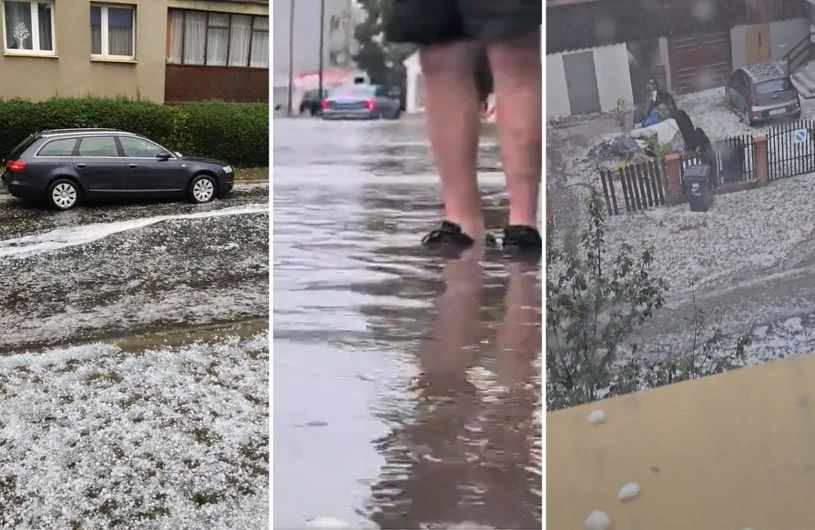 Podtopienia na południu Polski. Ulice zamieniły się w potoki