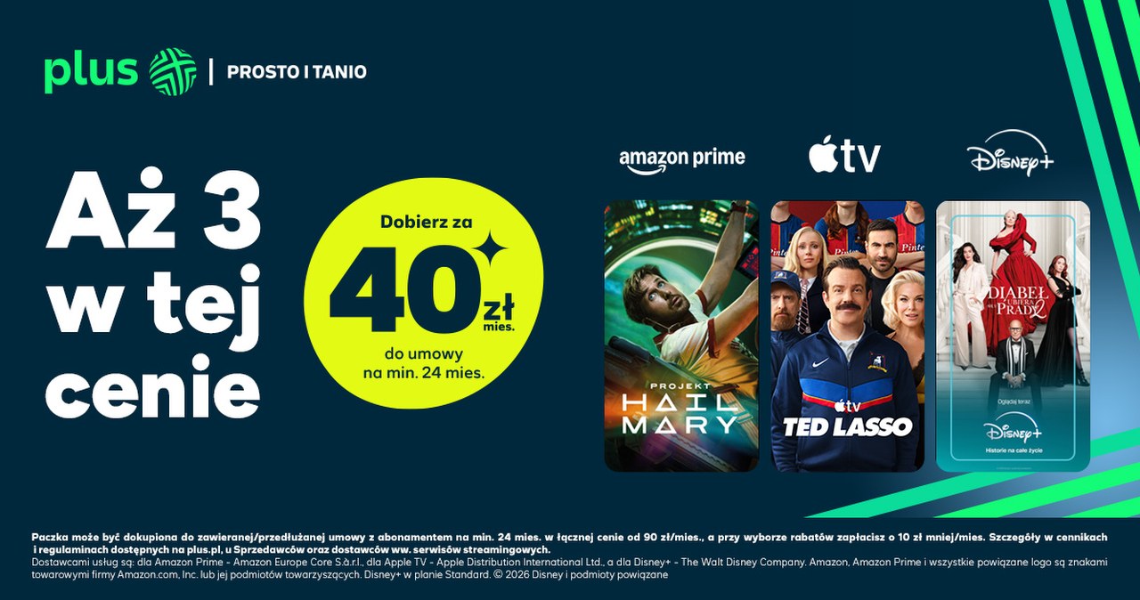 Nowy pakiet streamingowy z Disney+ w Plusie i Polsat Box