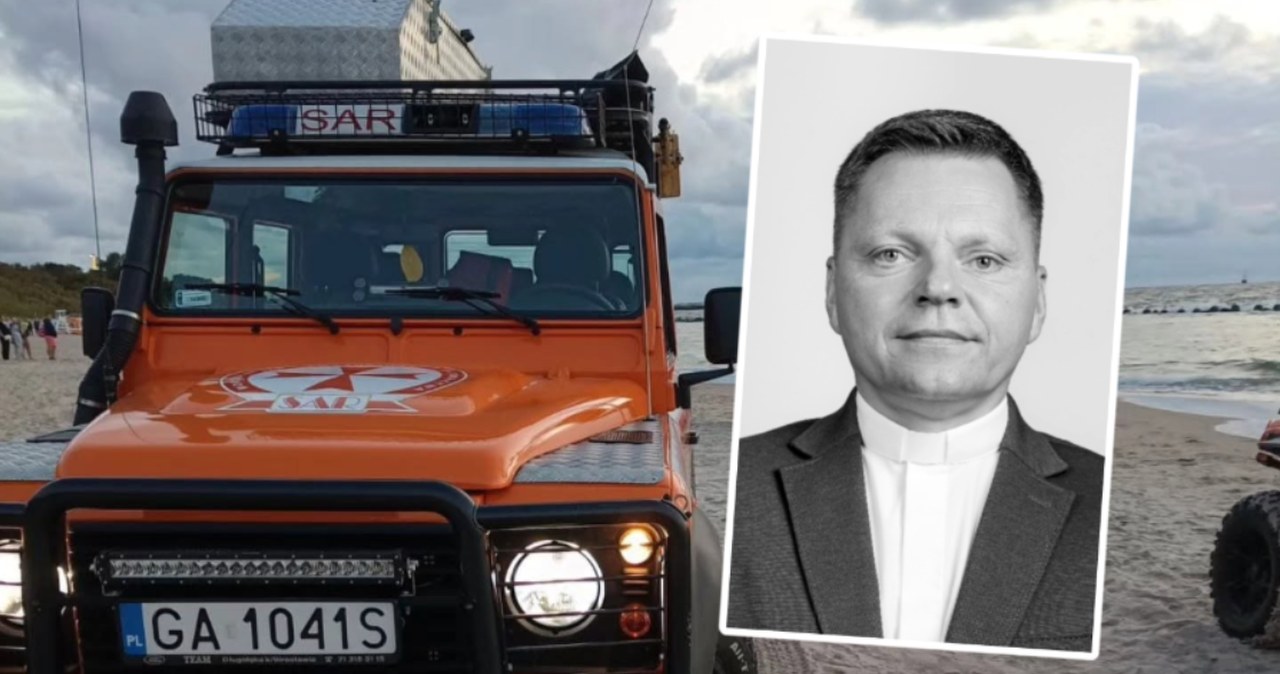 Darłówko. Ksiądz Rafał Cieszyński nie żyje. Tragedia nad Bałtykiem
