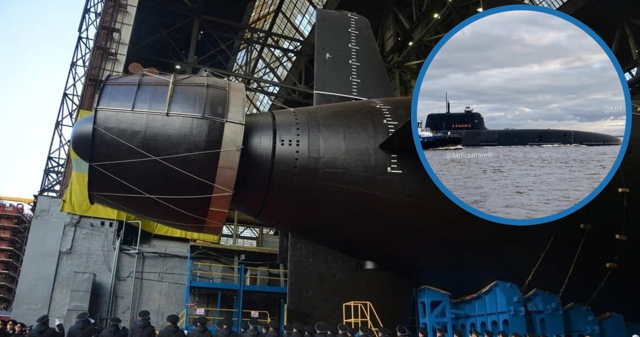 Rosja testuje nowy okręt podwodny. Chabarowsk niesie supertorpedy